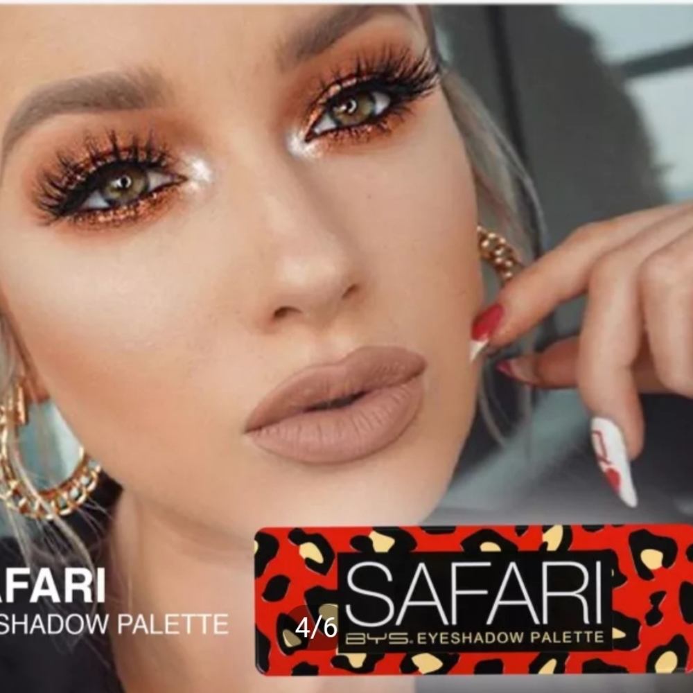 💕💕💕 5 for $20 Safari BYS Metallic and Matte Eye Palette Earth and neutral